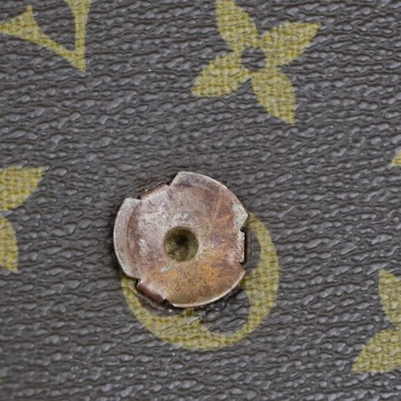 LOUIS VUITTON Pochette Dam GM Clutch Hand Bag Monogram Leather - Picture 8 of 16